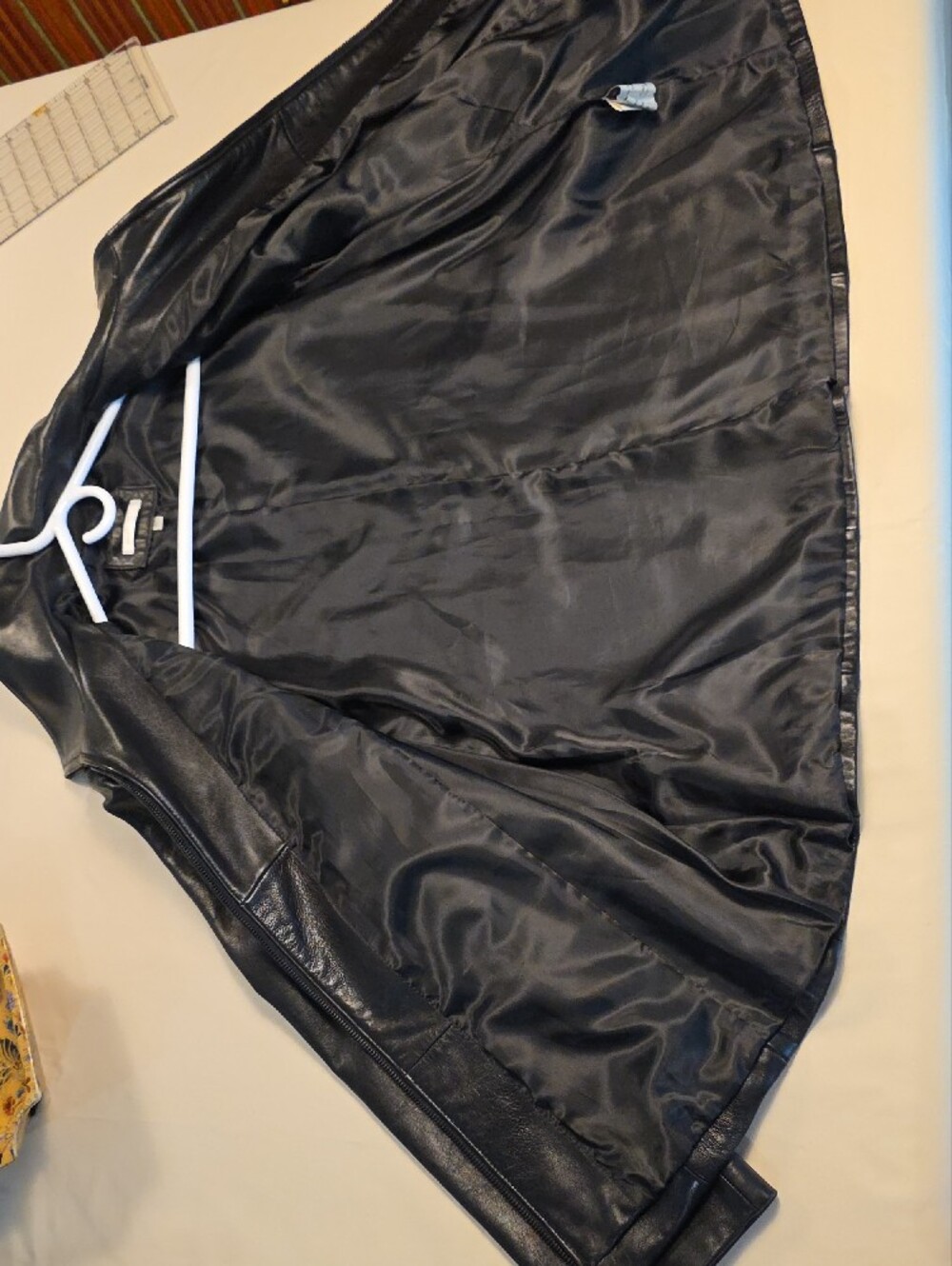 2X Avanti Classic Black Leather Zip Jacket - Women's - Picture 10 of 10